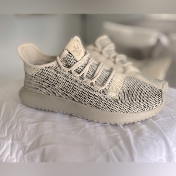 Adidas Mens Original Tubular Shadow Knit Sneakers in Brown - men’s 6 - Picture 9 of 16